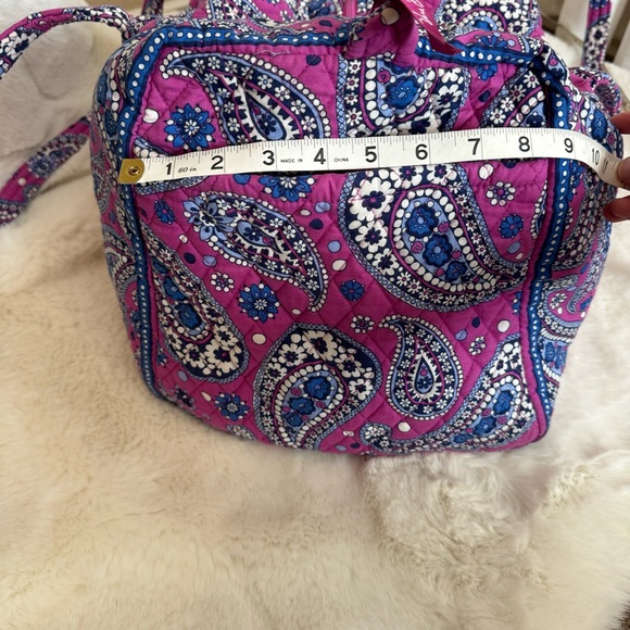 Vera Bradley Duffle Bag Boysenberry - Picture 7 of 9